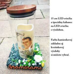 kahanec na led sviečku