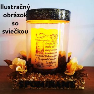 kahanec na LED sviečku