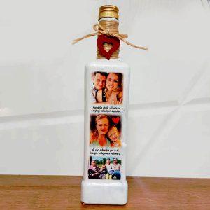 originálny darček - fľaša s fotkou