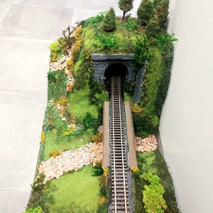 Dioráma - železničný tunel